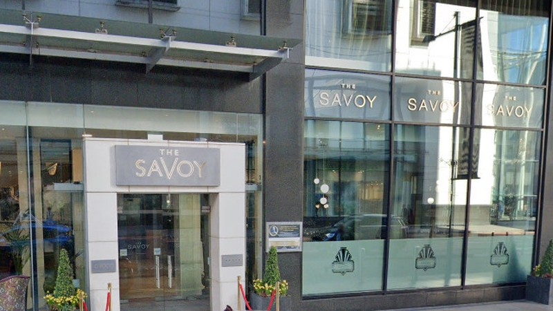 The woman's husband Thomas Gammell said the Savoy Hotel in Limerick City would not take a cash deposit (Image: GoogleMaps)