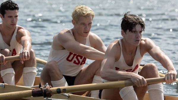 George Clooney, Callum Turner Joel Edgerton: The Boys in the Boat