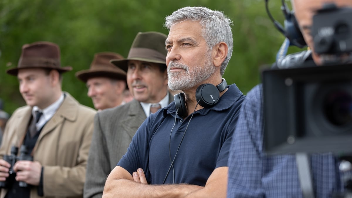 George Clooney, Callum Turner and Joel Edgerton