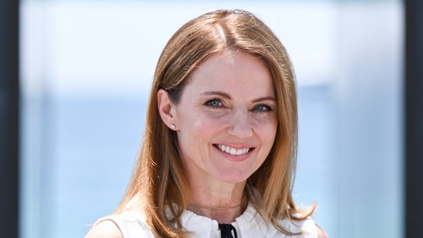 Geri Halliwell, a white woman with red blonde hair