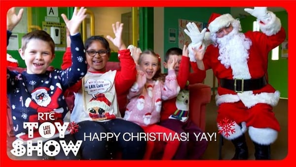 Toy Show: Signing Santa visits Holy Family School for the Deaf!