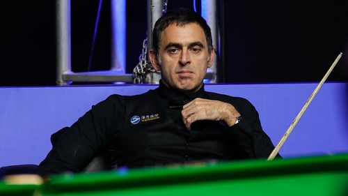 Ronnie O'Sullivan is out of the Scottish Open