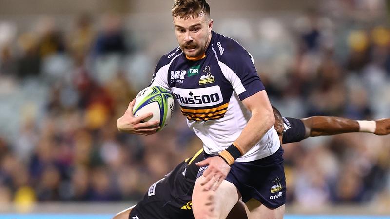 Hansen in action for the Brumbies in 2021