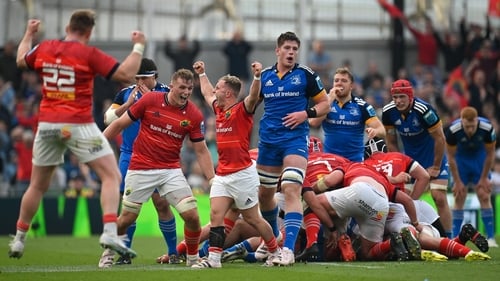 Munster beat Leinster the last time the sides met in a knock-out game, in 2023