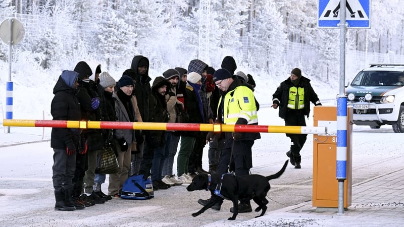 The legislation follows a surge in asylum seekers arriving via Finland's eastern border