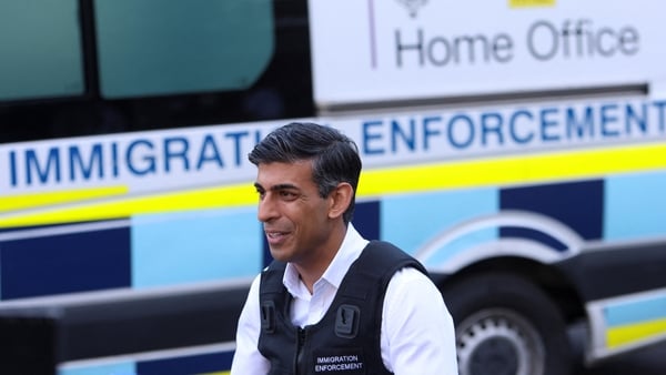 The data is a fresh setback for Rishi Sunak (file pic)