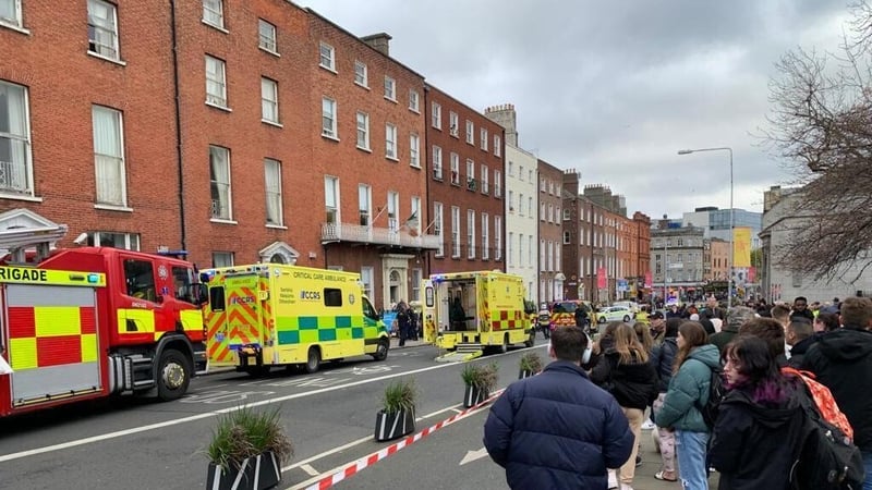 A number of people were injured in the attack on Parnell Square East on 23 November