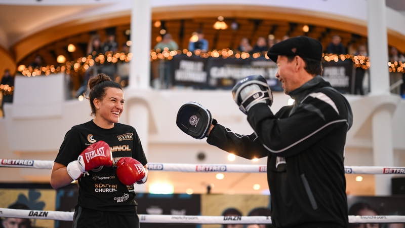 The undisputed super lightweight champion messaged Katie Taylor a short period after the win