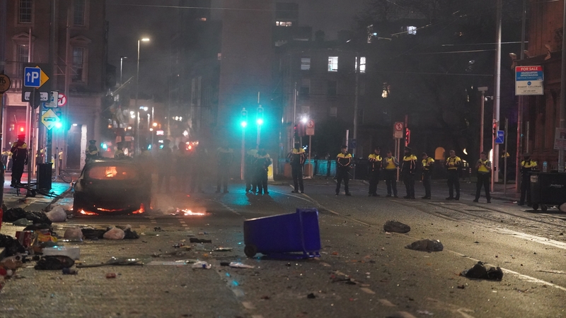 Riots broke out in Dublin on 23 November 2023