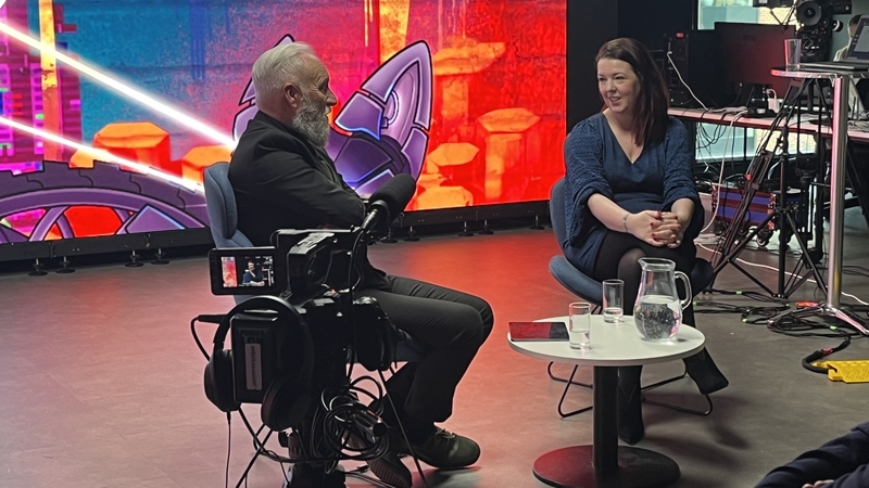 Lisa McGee gave a masterclass at Ulster University in Belfast