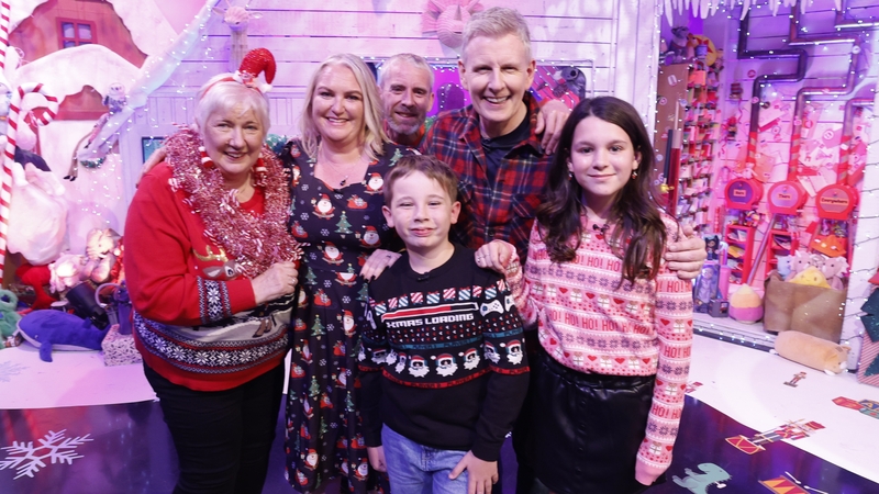 Granny Carol with her daughter Joanne, son-in-law Richard and grandchildren Ben and Eva