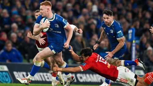 Ciarán Frawley stepped in for Ross Byrne