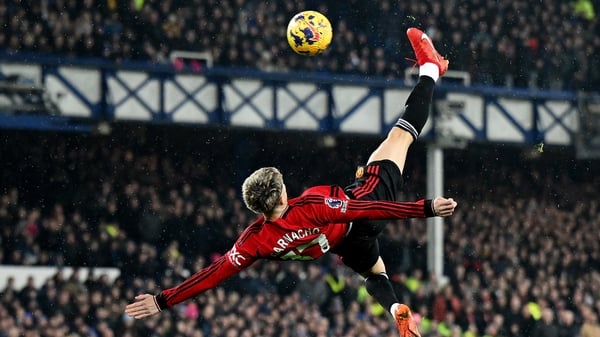 Alejandro Garnacho went for the spectacular and it paid off to open the scoring