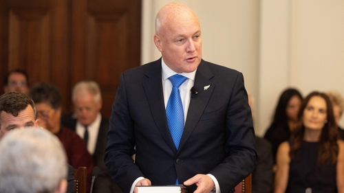 Christopher Luxon has formally took office as New Zealand's prime minister