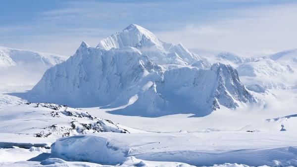 Melting Antarctic ice sheets would "dump vast quantities of fresh water" into the current (file pic)