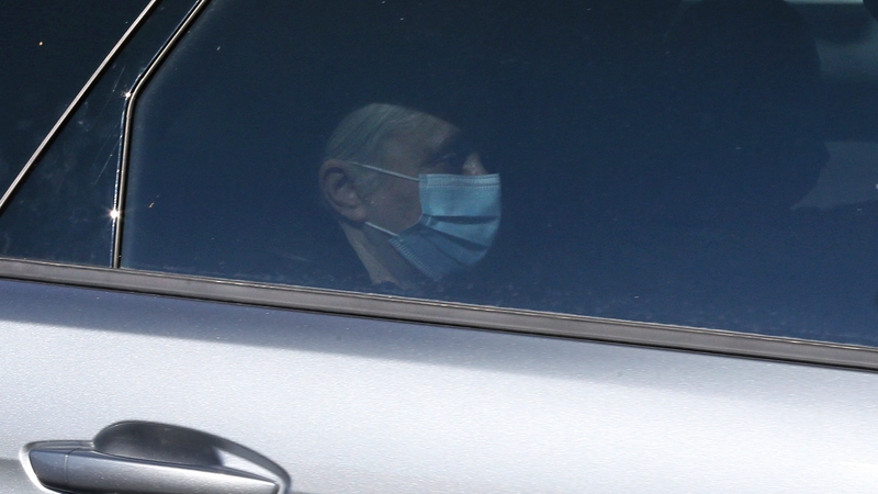 Monique Olivier arriving the search operation for the remains of nine-year-old Estelle Mouzin in 2021