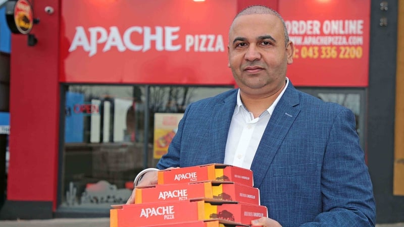Local franchisee, Talwinder Singh at new Longford store.