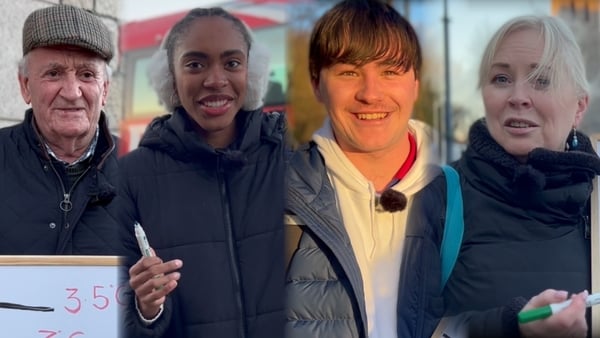 We asked people in Maynooth, Co Kildare to identify and explain the global warming limit