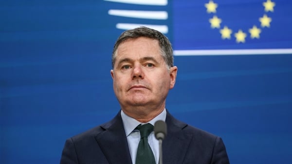 Paschal Donohoe is in Brussels today to chair the first Eurogroup meeting of the year.