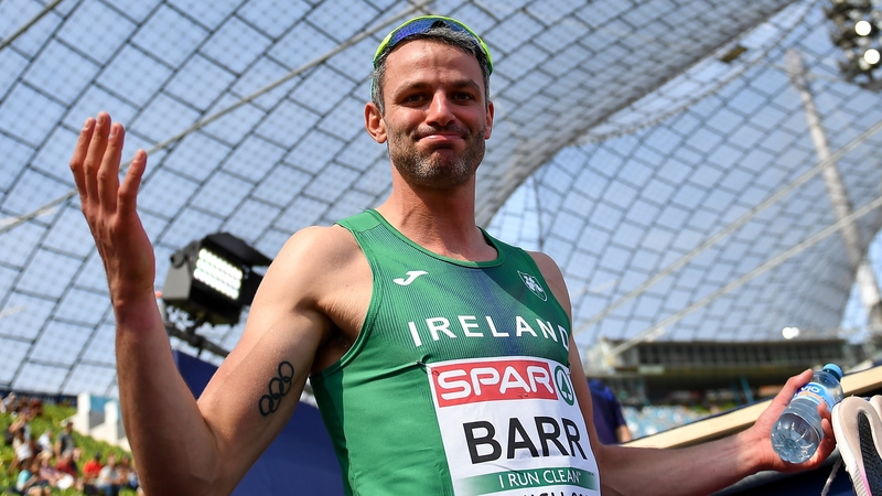 Thomas Barr became the first Irish male sprinter to win an outdoor European medal
