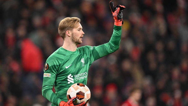 Caoimhin Kelleher looks set to start against Bournemouth
