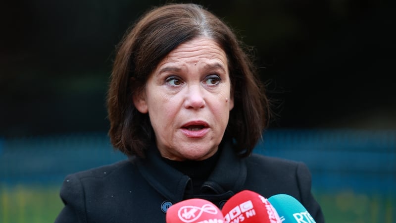 Mary Lou McDonald said no confidence motion is about what happened in Dublin