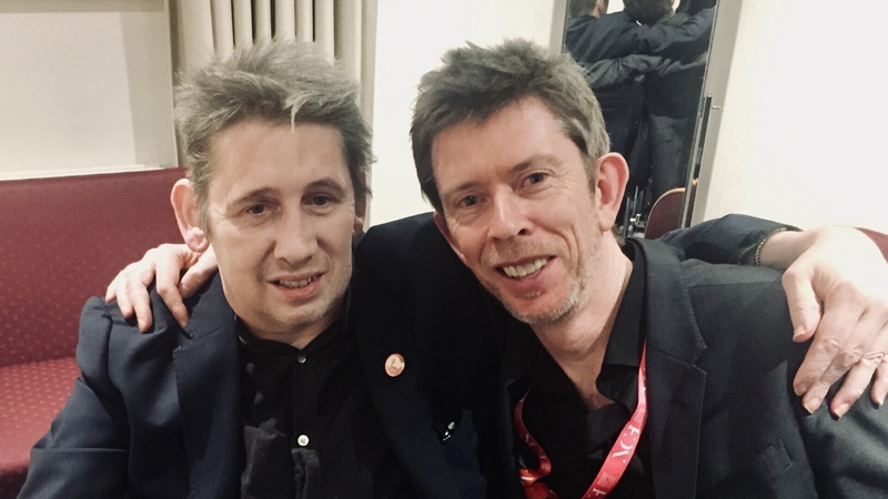 Shane MacGowan and John Kelly