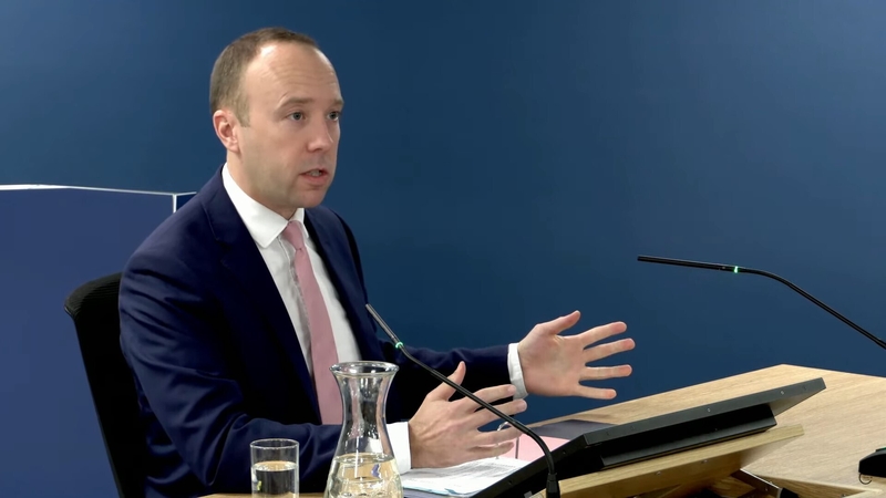 Matt Hancock has been criticised by a succession of witnesses at the UK Covid-19 Inquiry