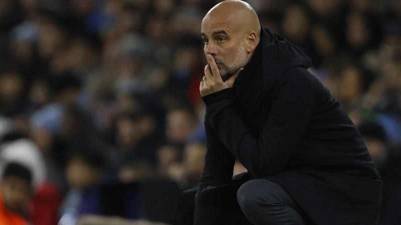 Pep Guardiola's side last went four league games without a win in 2017