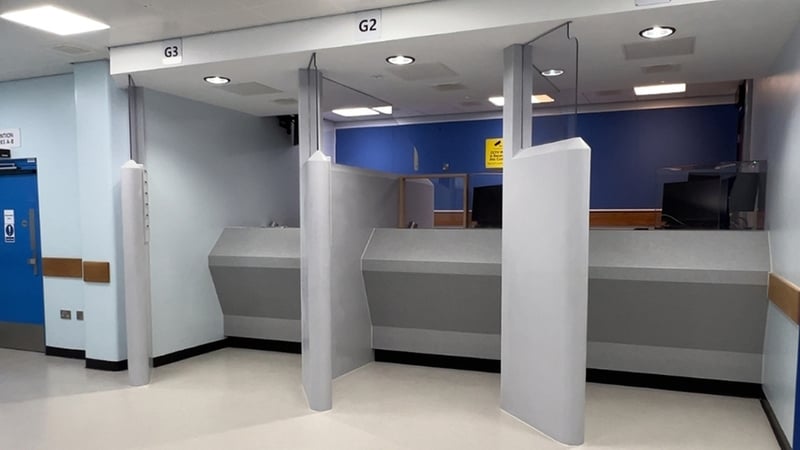 The suite is within the Waterside station in Derry