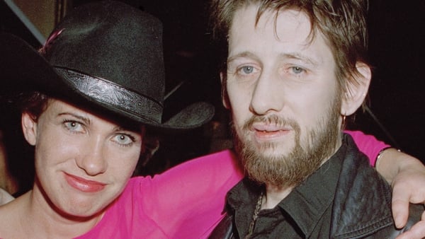 Victoria Mary Clarke and Shane MacGowan