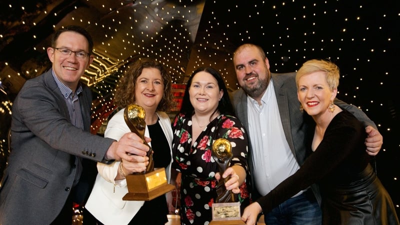 The Guinness Storehouse Leadership Team at the WTA Awards