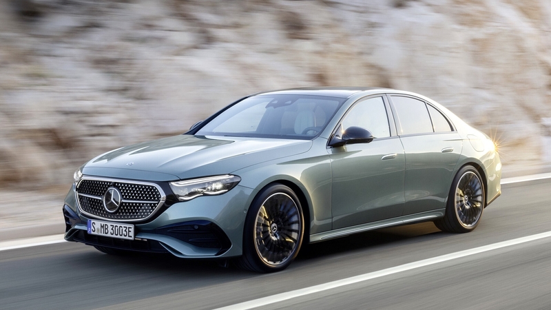 The latest version of the Mercedes E-Class