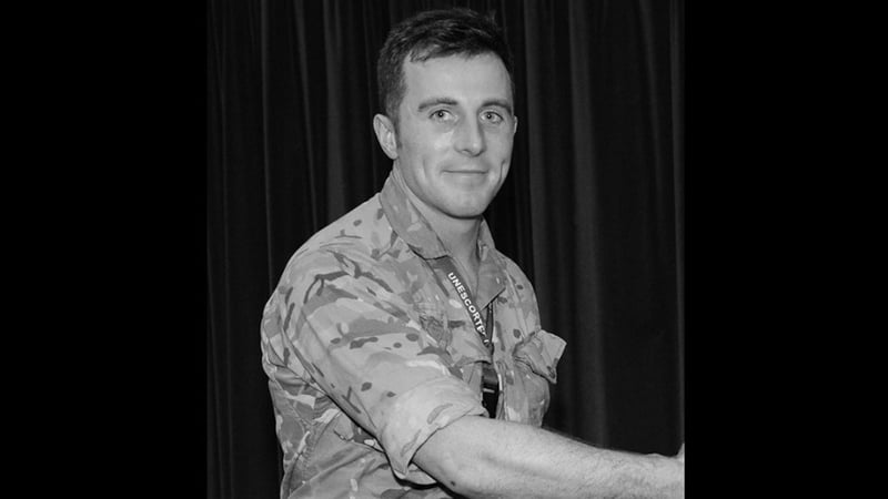 Kevin McCool's father said he was due to finish his tour of duty in Kenya three days after his death (Photo: UK's Ministry of Defence)