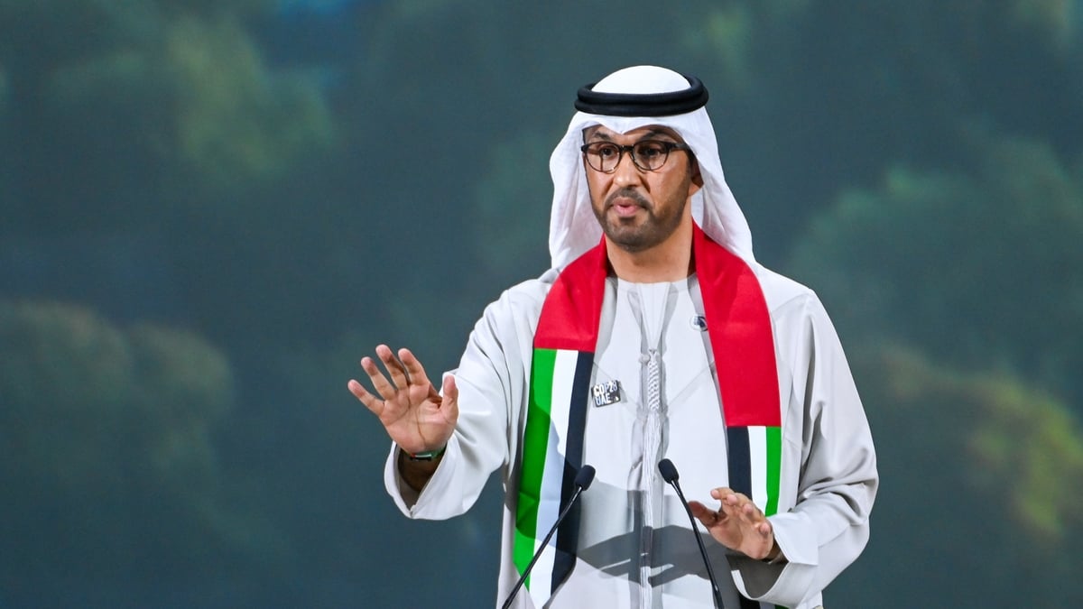 Cop28 president says there is ‘no science’ behind demands for phase-out of fossil fuels