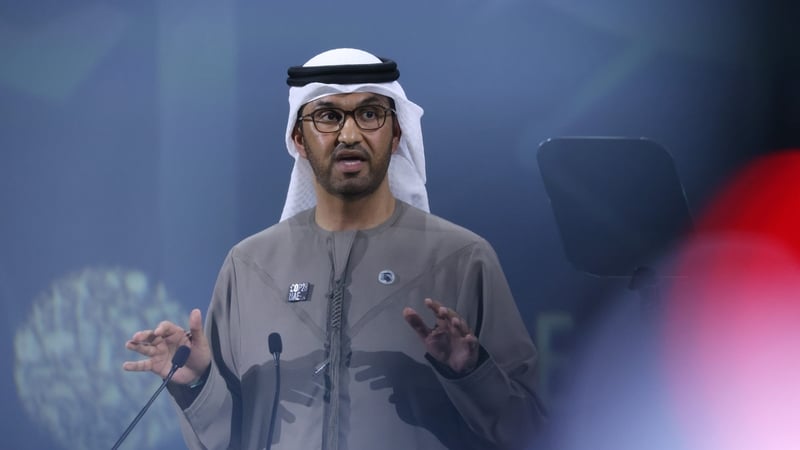 Dr Sultan Al Jaber has caused a stir at the summit