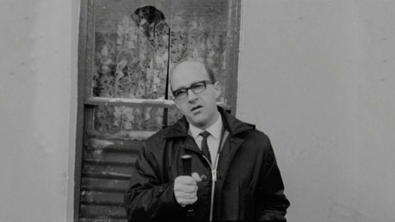 Barry Linnane reporting from St Columb's Well in Derry, 1969.