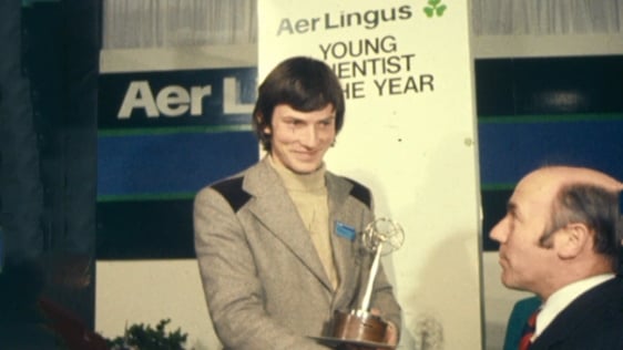 Aer Lingus Young Scientist of the Year Jervis Good, 1979.