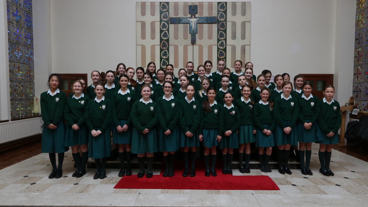 The Holy Child Killiney First Year Choir