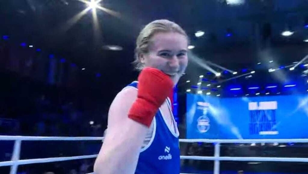 Síofra Lawless celebrates her victory