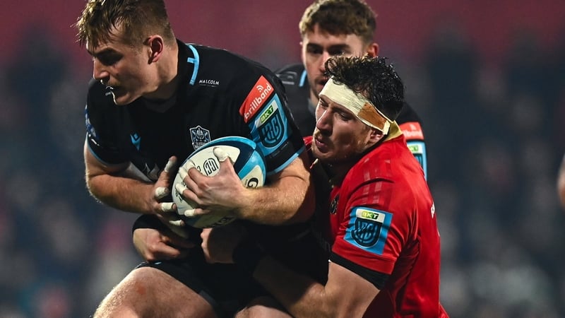 Tom Ahern scored twice against Glasgow