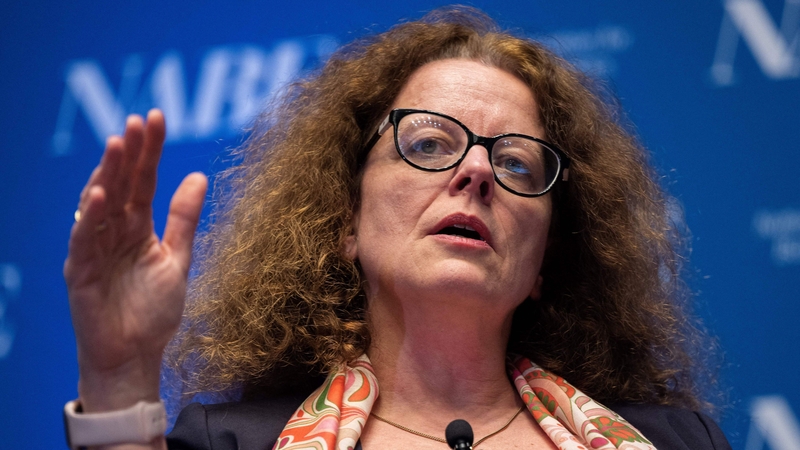 The ECB's Isabel Schnabel said she had shifted her stance on interest rates after three unexpectedly benign inflation readings