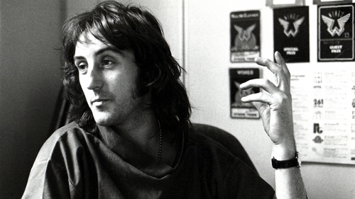 Denny Laine pictured in London in 1974