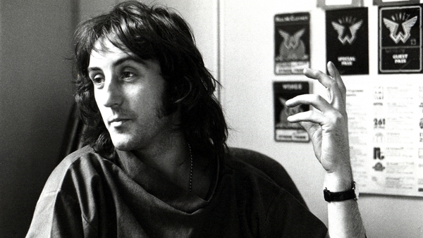 Denny Laine pictured in London in 1974