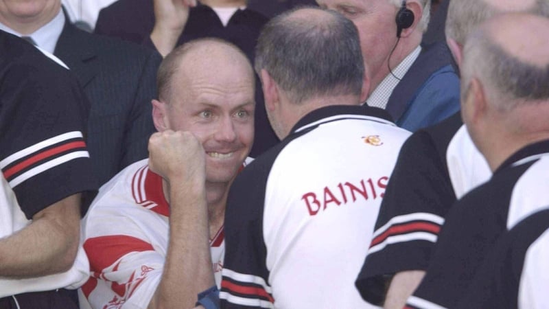 Tyrone, in 2003, were the last side to win Sam for the first time