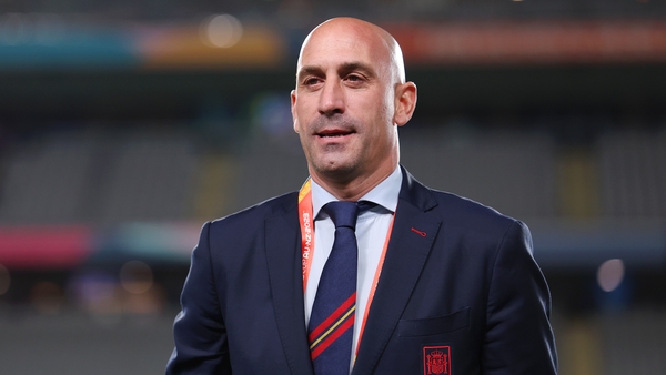 A FIFA disciplinary committee imposed a three-year ban on Luis Rubiales in October