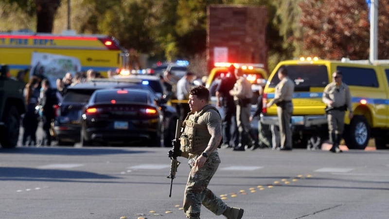 Authorities said the suspect was fatally shot by campus police