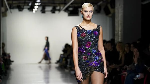 Take your cue from the Conner Ives autumn/winter catwalk and opt for sparkling blooms (Jordan Pettitt/PA)