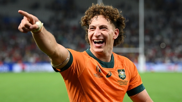The wing scored six tries in his 11 caps for the Wallabies
