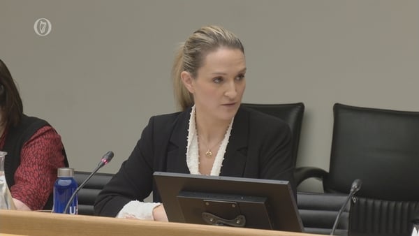 Helen McEntee appeared before the Oireachtas Committee on Justice